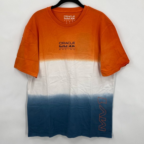 Oracle Red Bull Racing Max Verstappen Faded Driver T-Shirt Casual Size XL - Picture 3 of 13